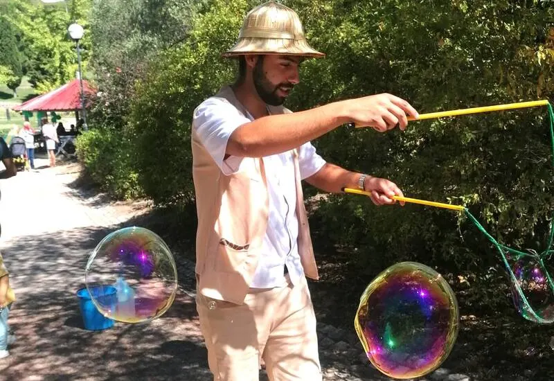Bolas de sabão gigantes