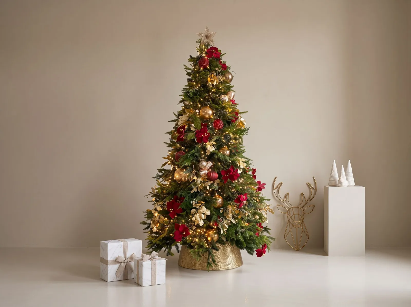 Montagem de Árvores de Natal
