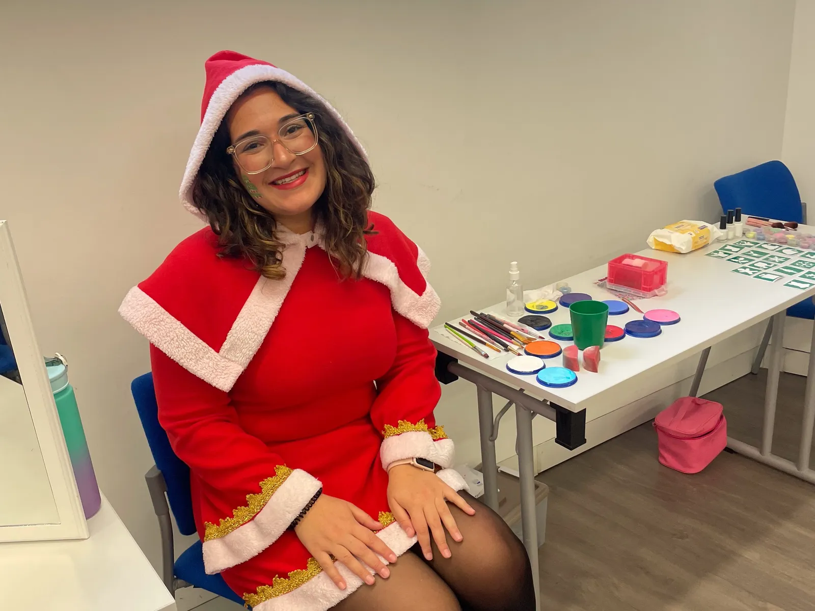 Mãe Natal Pinturas Faciais