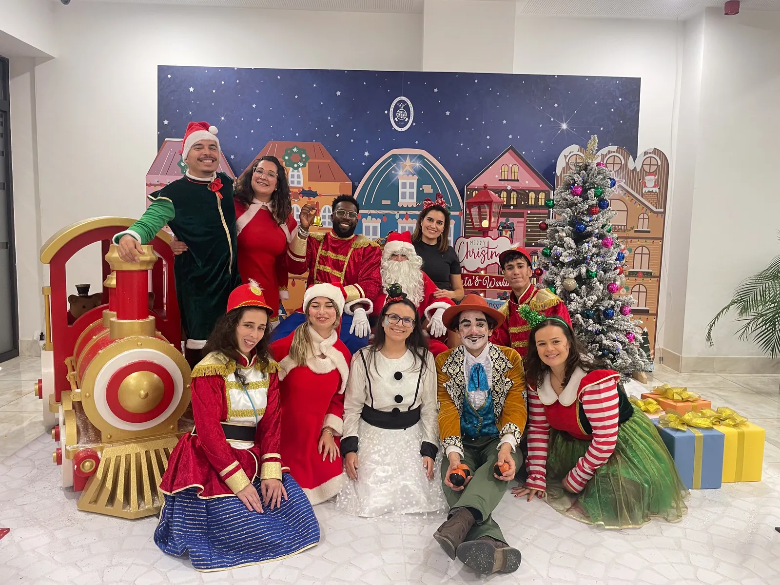 Pai Natal e os seus Amigos