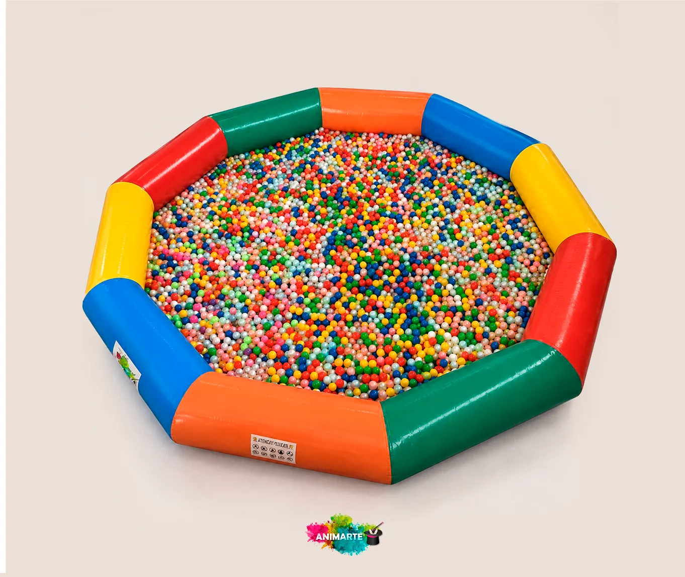 Colourful Balls with Water or Balls